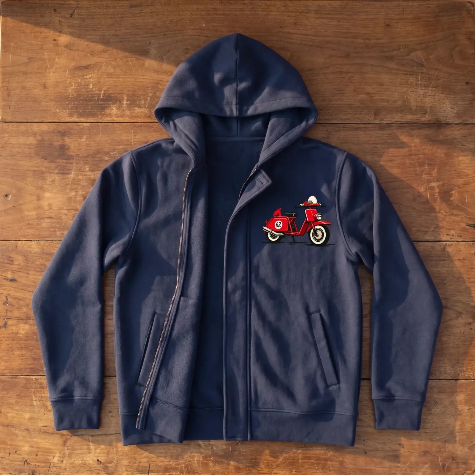 Placket, open