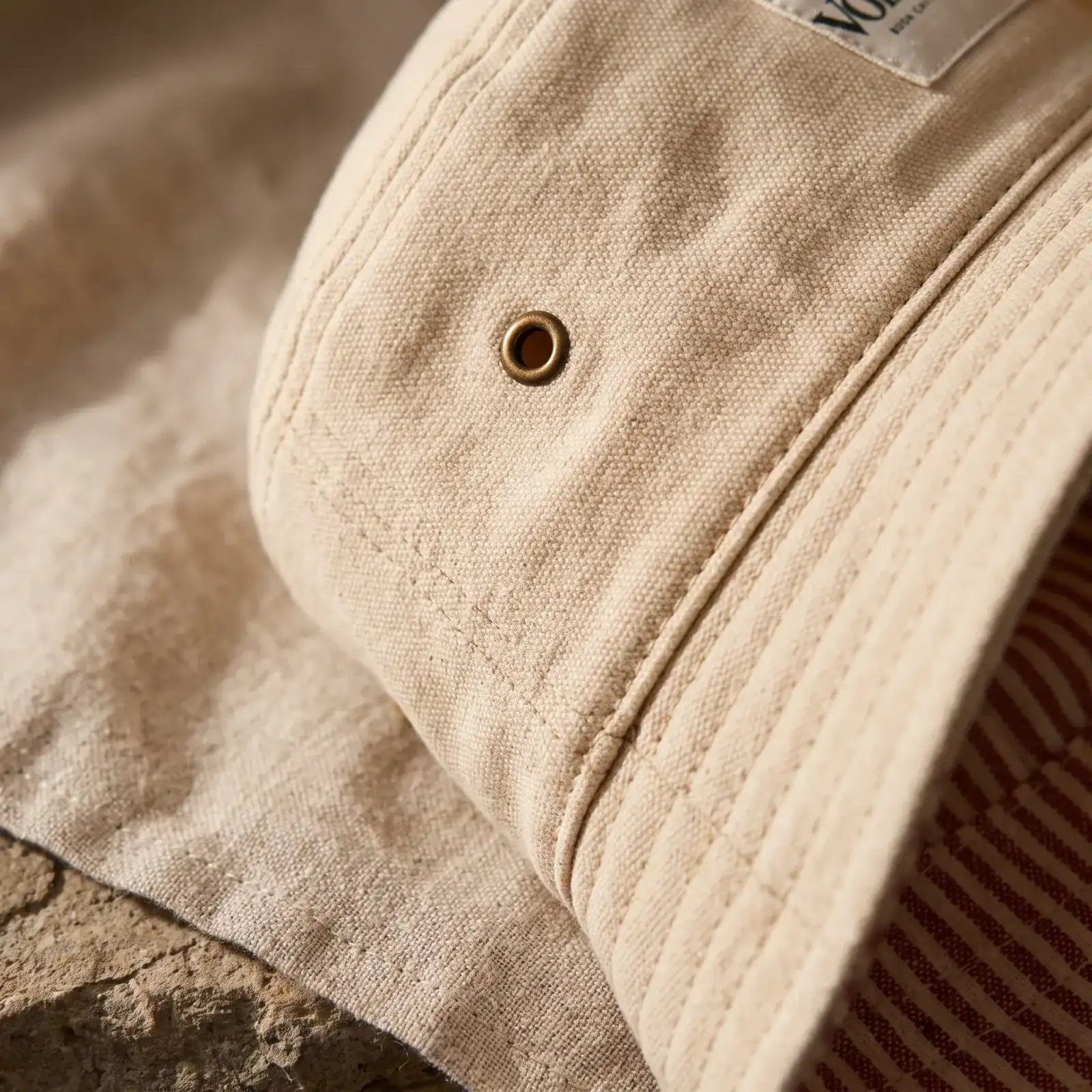 Seam and eyelet