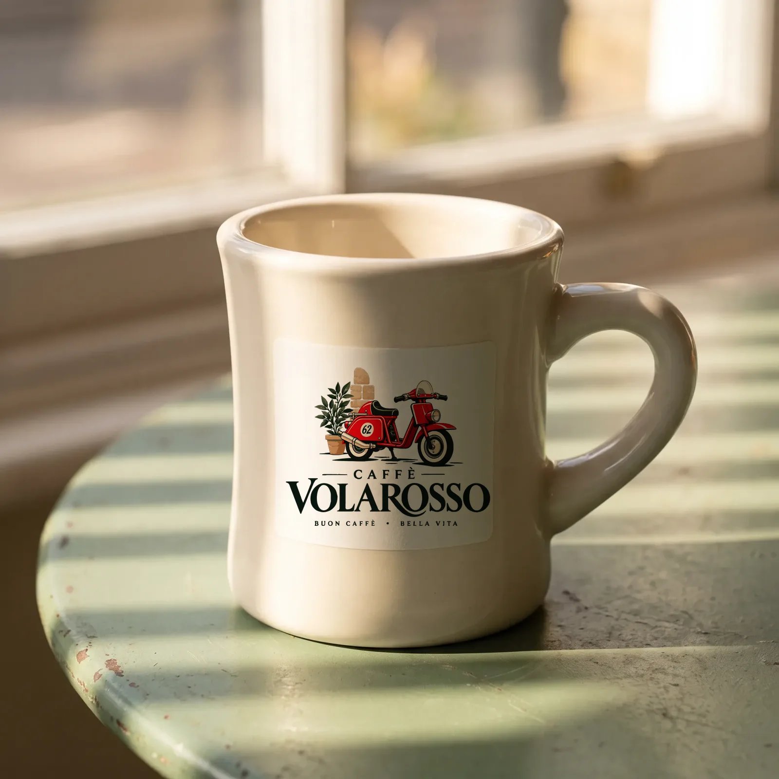 Diner mug, 12 oz