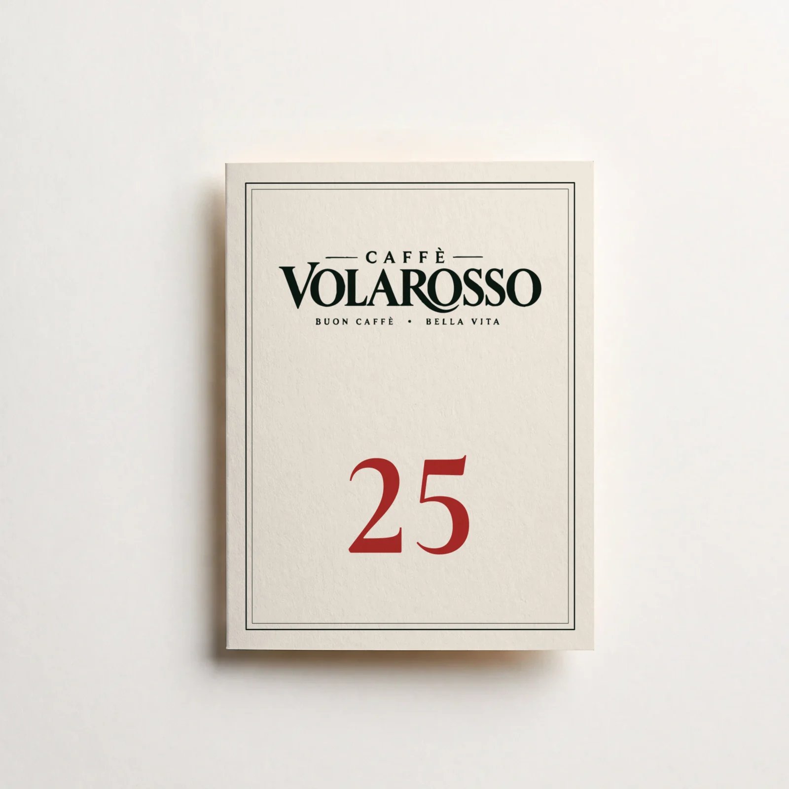The card, front