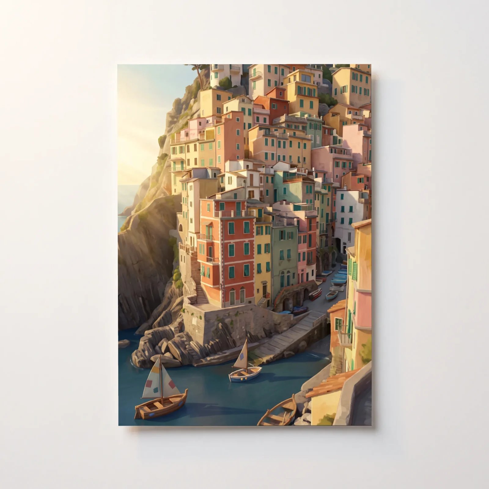 Cliffside village