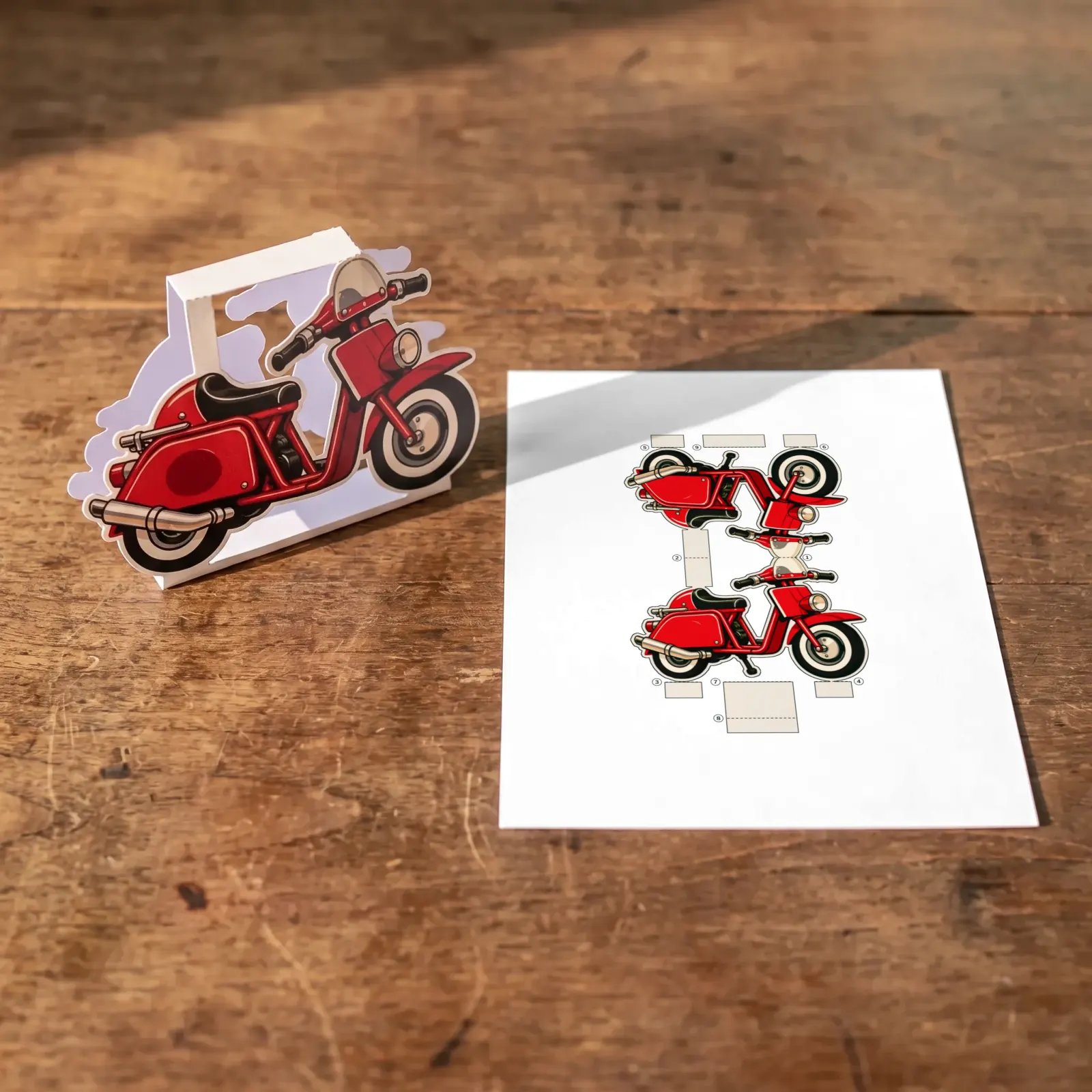 Model and sheet